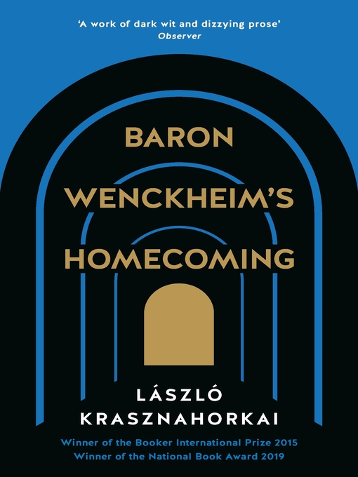 Couverture de Baron Wenckheim's Homecoming